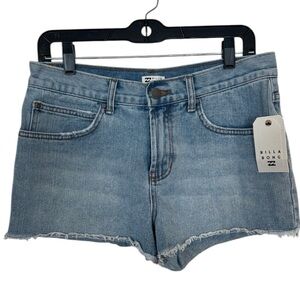 Billabong Denim drift away cut off jean shorts 28